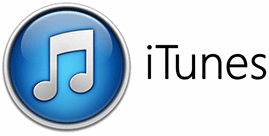 itunes logo and link to site